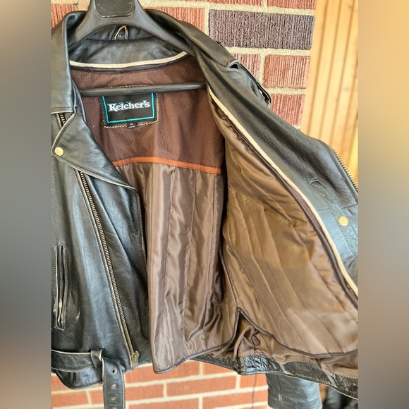 Vintage Keleher’s live to ride 🦅 ride to live authentic leather jacket.Size XL. - Picture 5 of 9